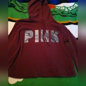 Love pink sweatshirt worn 3 times very comfortable
